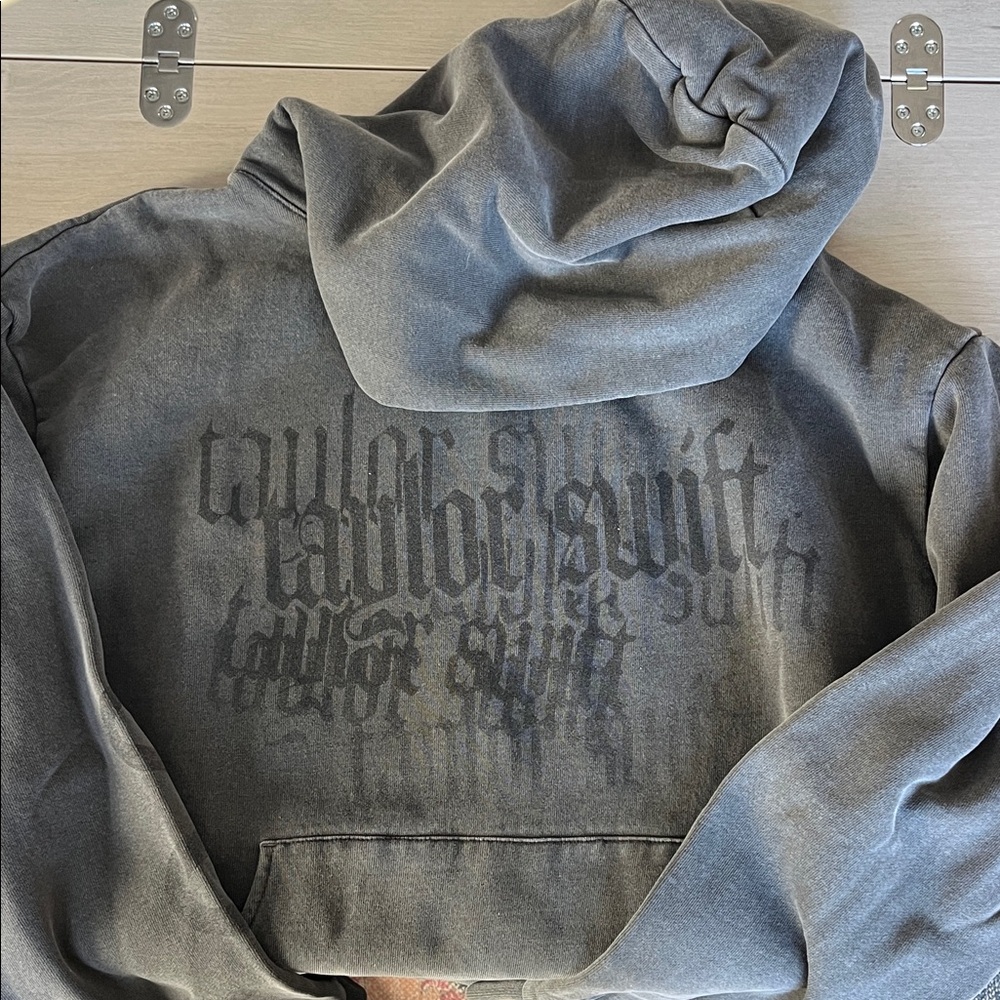 Taylor Swift reputation grey oversized hoodie